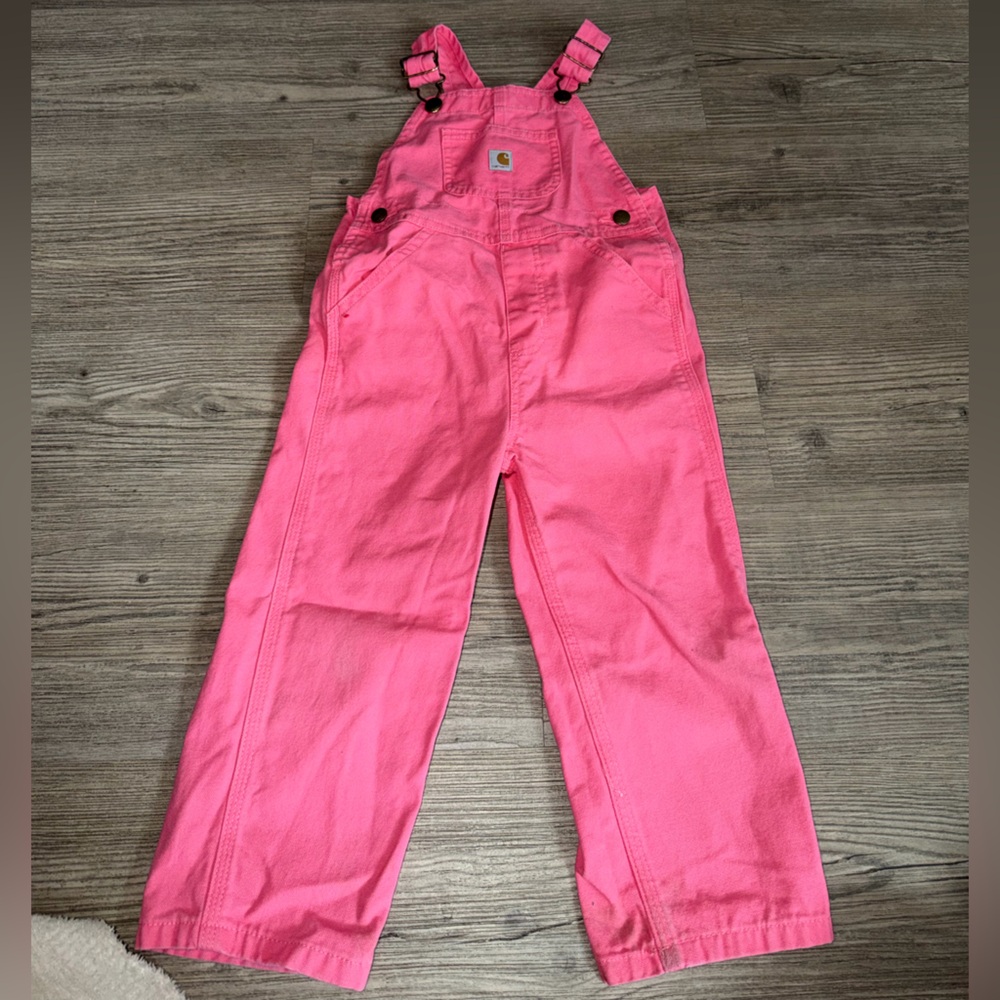 Carhartt Hot Pink Bib Overalls
